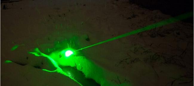 laser stylo vert 
