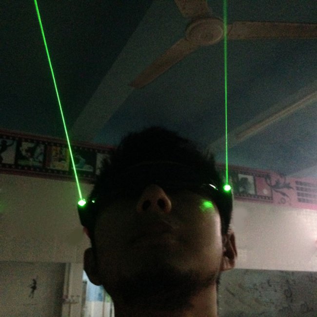lunettes laser point unique