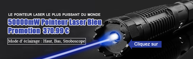 1000mW Stylo Laser Bleu Violet Puissant