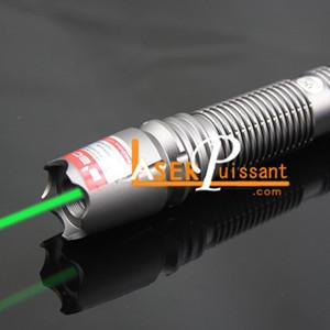 Stylo pointeur laser vert 250mW qui allume allumette