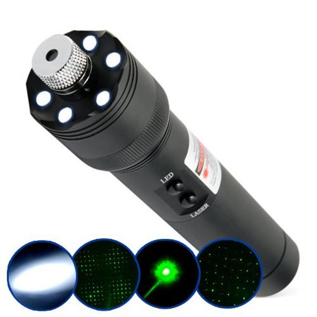 Acheter Lampe Torche LED Laser Vert 200mw Puissant Multimode