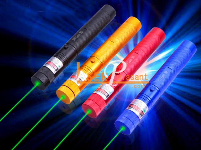 Les pointeurs laser 300mW et 1000mW sont disponibles