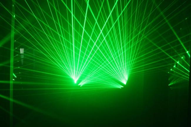 Gants Laser A Batterie, Lampe Laser, Danse Scene Dj Fete Spectacles  Lunettes Lumineuses Led, Gants Laser Vert - Eclairage De Scene A Effet