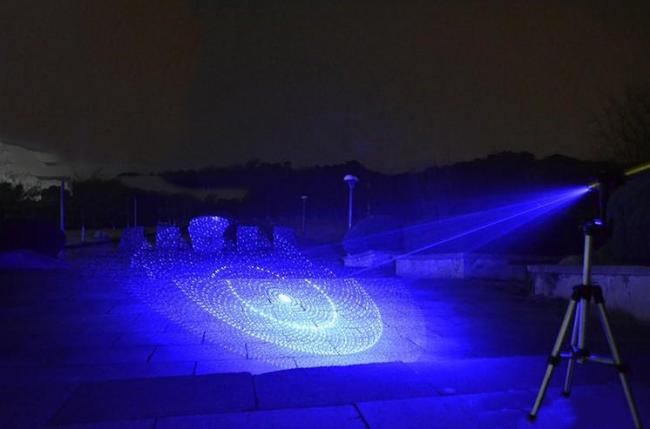 Puissant Pointeur Laser Bleu Torche 450nm 10000m Pointeurs Laser  Focalisables Laser Lampe De Poche Brûlant Match/Bur Jllzii Du 27,86 €