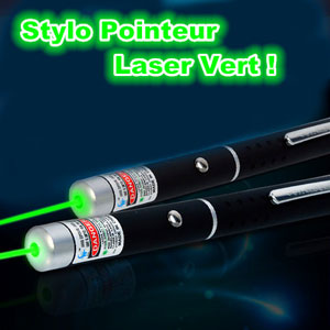 Achat pointeur laser 200mw vert classe 3b prix pas cher